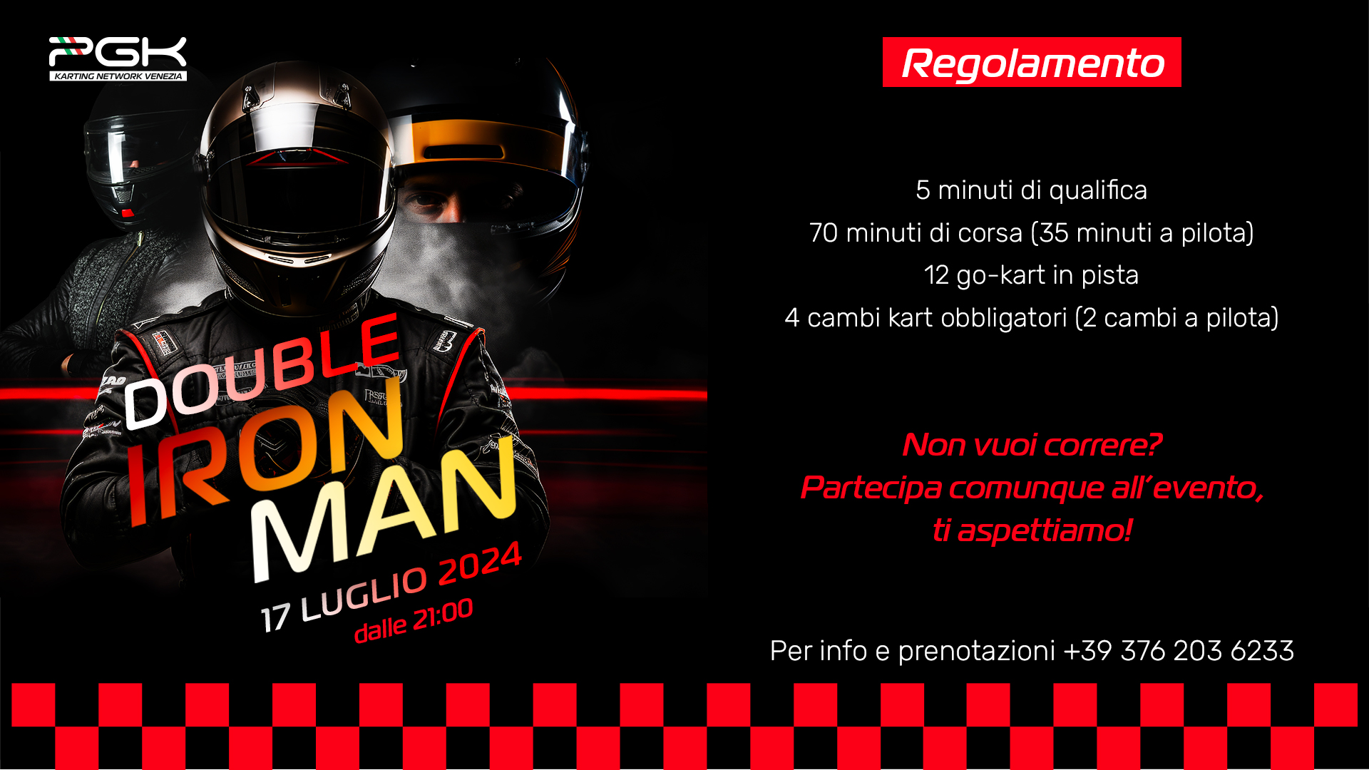 Double Ironman - 17 Luglio 2024 - PGK Venezia