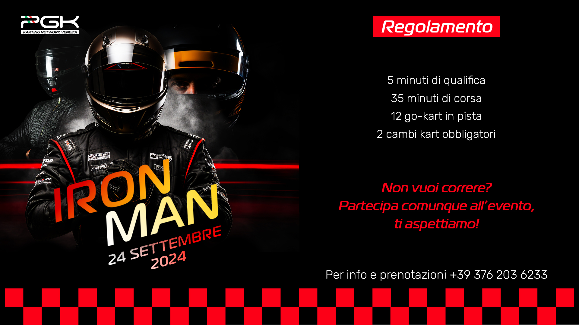 Evento Ironman - 24 settembre 2024